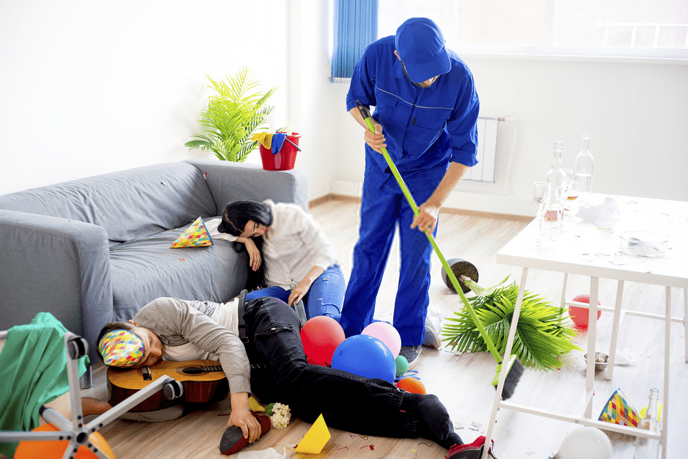 After Party Cleaning Totally Bright House Cleaning Services